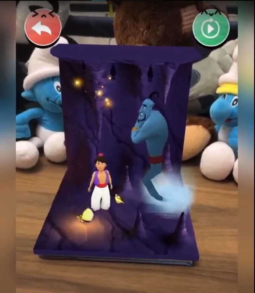 قصص اطفال تفاعلية علاء الدين والعشبة العجيبة  من نتيكنيك-Nteknek