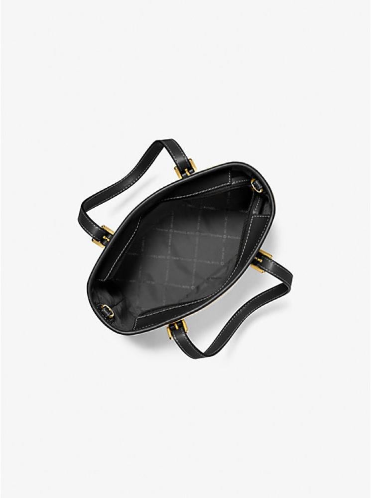 Jet Set Travel Extra-Small Canvas Top-Zip Tote Bag مايكل كروس