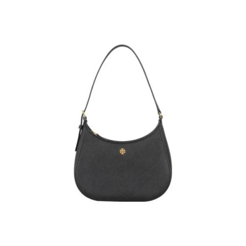 توري بورش MINI KIRA DRAPED VELVET FLAP BAG