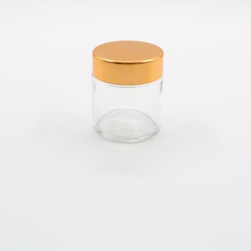 علبة زجاج وسط (٥٠) جرام تقريباً