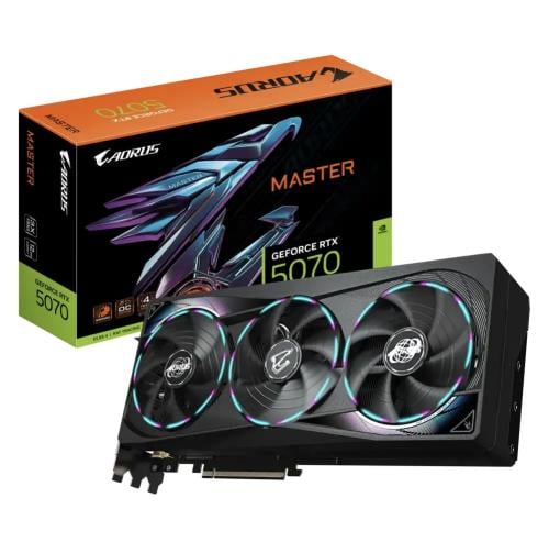 AORUS GeForce RTX 5070 MASTER 12G كرت شاشه