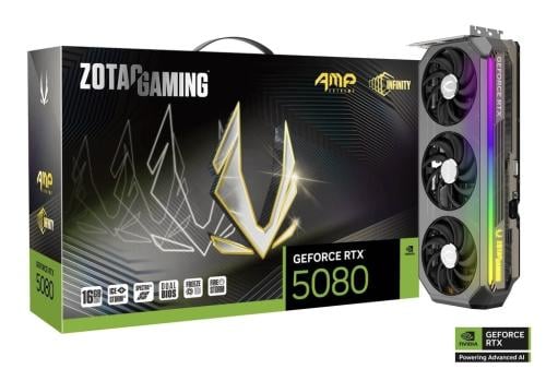 ZOTAC GAMING GEFORCE RTX 5080 AMP EXTREME INFINITY...