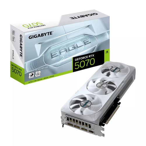GIGABYTE RTX 5070 EAGLE OC ICE SFF 12G كرت شاشة
