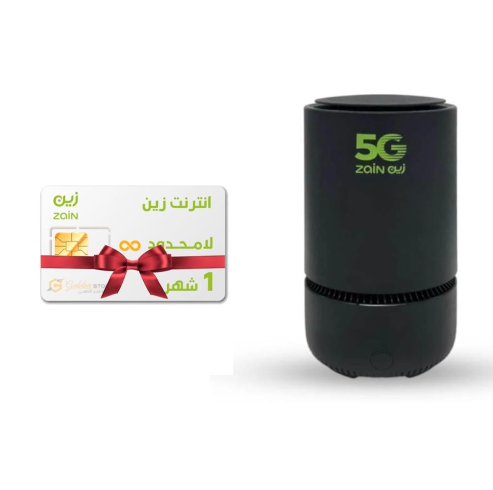 (عرض اليوم الوطني ) مودم زين Greenpacket 5G CPE E5 3600 ميجابايت في الثانية + شريحه زين لا محدود