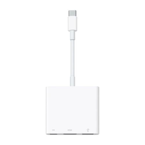 محول Apple USB-C Digital AV Multiport لنظامي التشغ...