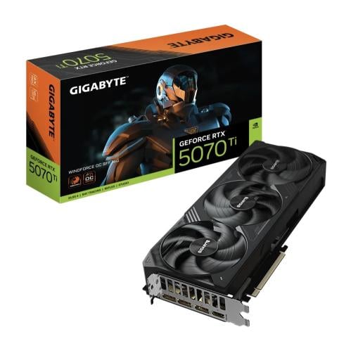GIGABYTE RTX 5070 TI WF 16GB OC كرت شاشه