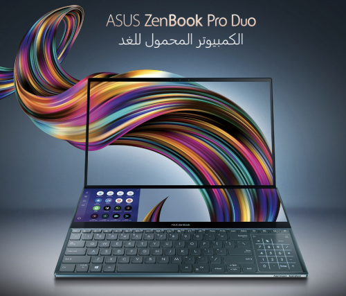 لابتوب آسوس UX581G معالج i9 مستخدم