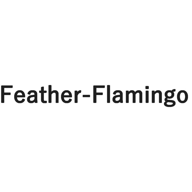 Feather Flamingo
