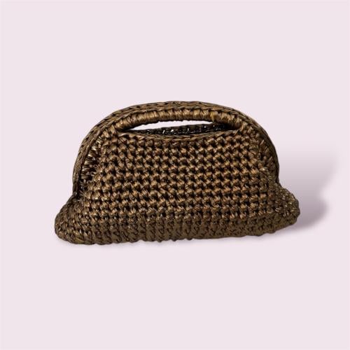 Clutch bag leather