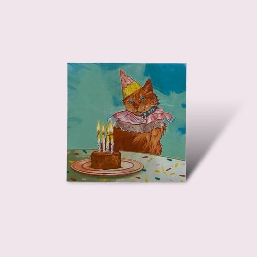 The queen birhday card