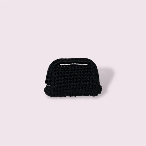 Mini black clutch