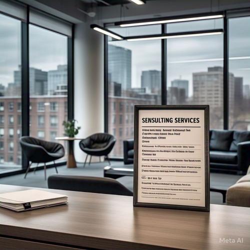 خدمات الاستشارات CONSULTING SERVICES