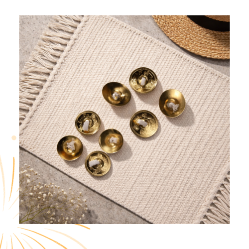 صاجات رقص شرقي ذهبي