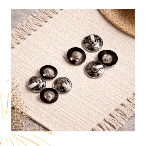 صاجات رقص شرقي فضي