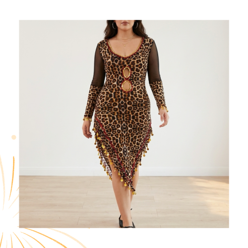 جلابية تايقر للرقص المصري مميزة وجميلة