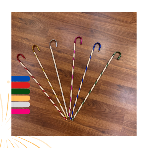 عصايه رقص شرقي بالوان متعددة