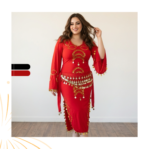 جلابية هيفاء وهبي للرقص الصعيدي