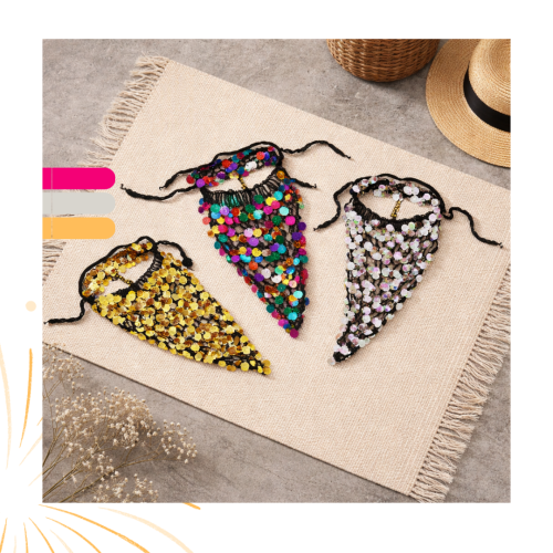 برقع مصري للرقص الشرقي