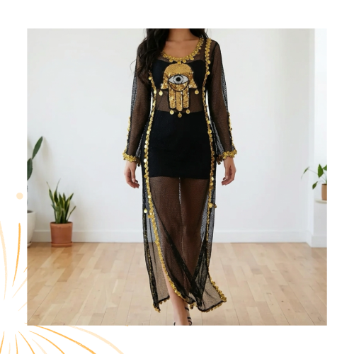 Galabiya palm for Egyptian dance