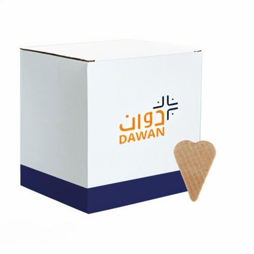 بسكويت سكري ايطالي قلب 2.60 ج / 800حبة