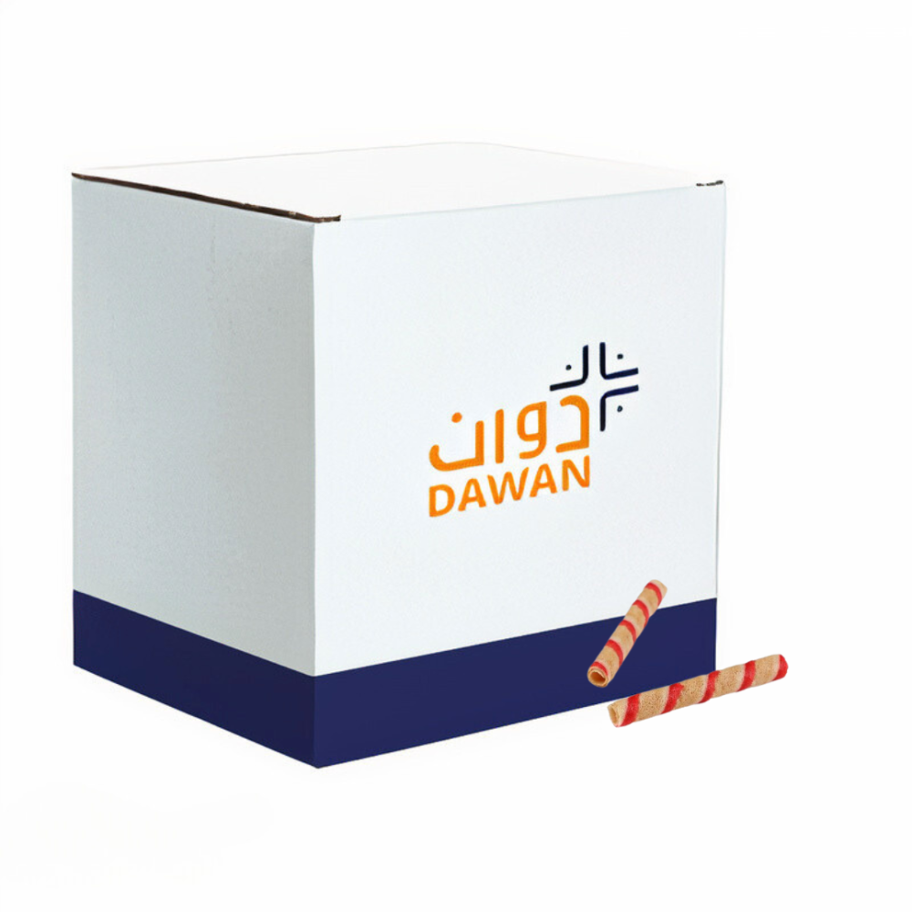 ويفر رول مخطط فراولة 5 كيلو