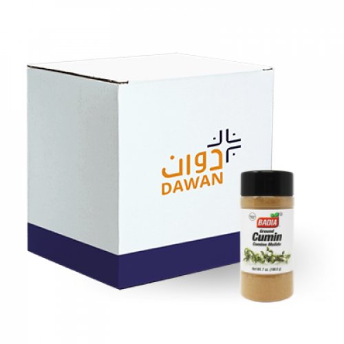 باديا كمون مطحون 198.5 / 12 عبوة بالكرتون