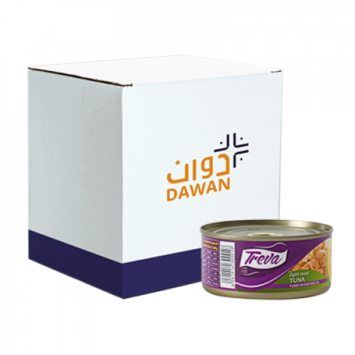 تونه تريفا خفيفه بالزيت 170ج /24 علبة بالكرتون