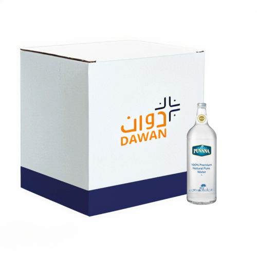 مياة بيوفانا - زجاج - ١ لتر / ١٢ عبوة بالكرتون