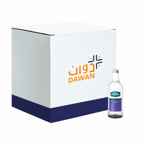 مياة بيوفانا فوارة (لايت) - زجاج - ٥٠٠ مل / ٢٤ عبوة بالكرتون