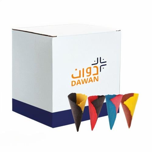 بسكويت ايطالي متعدد الألوان / 200 حبه