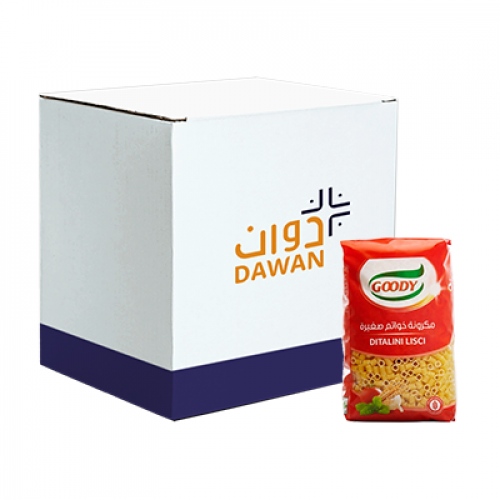 مكرونة قودي خواتم صغيرة ( رقم 14) 500ج/24 عبوة بالكرتون