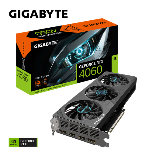 Gigabyte GeForce RTX 4060 Eagle OC 8G | كرت شاشة ا...