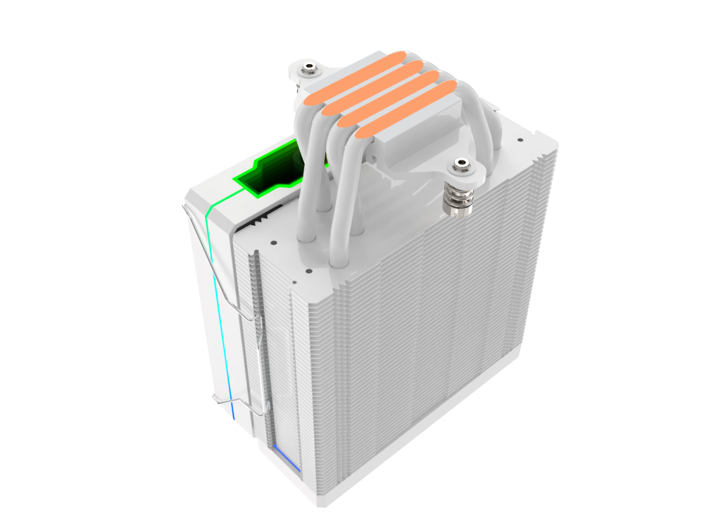 Spear H-500 White | مبرد هوائي احترافي سبير لون ابيض