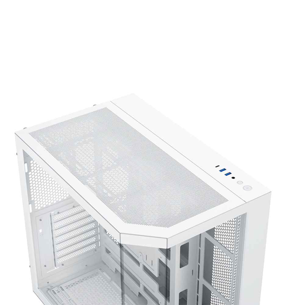 كيس زيقماتيك كيوب II ابيض | XIGMATEK Cubi II White Case