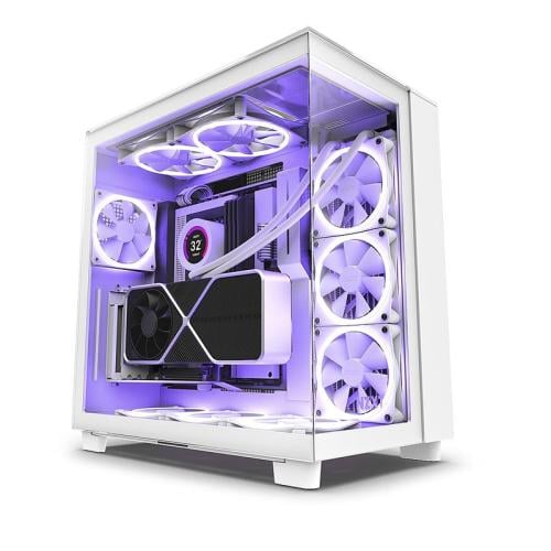 NZXT H9 Elite White | كيس ان زي اكس تي اتش 9 ايليت...