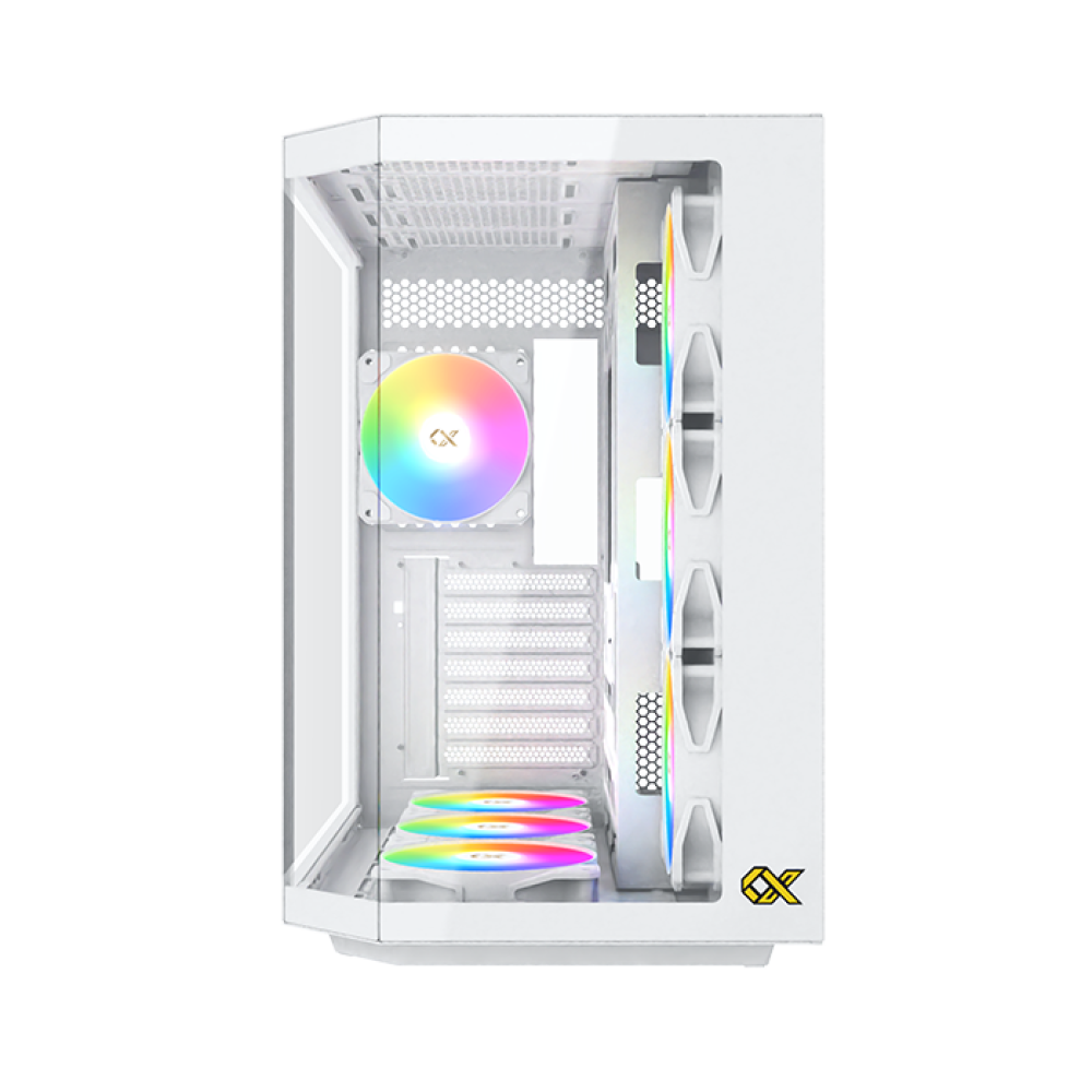 كيس زيقماتيك كيوب II ابيض | XIGMATEK Cubi II White Case