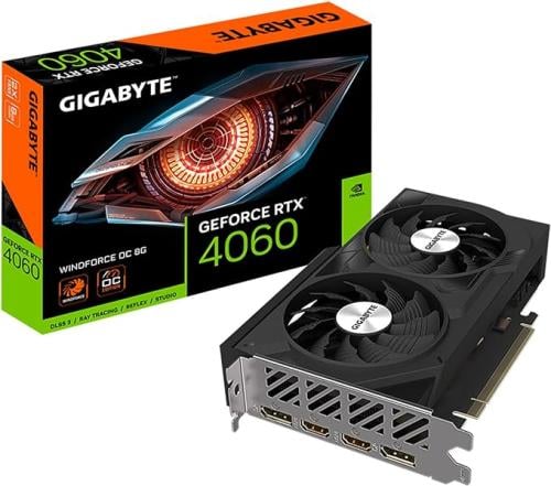 Gigabyte GeForce RTX 4060 WINDFORCE OC 8G | كرت شا...