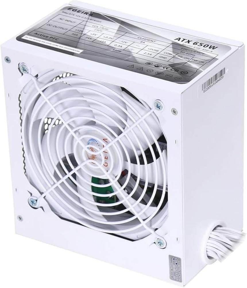 Egeira EGE-A 650w +80 White | باور سبلاي 650 وات اقيرا ابيض
