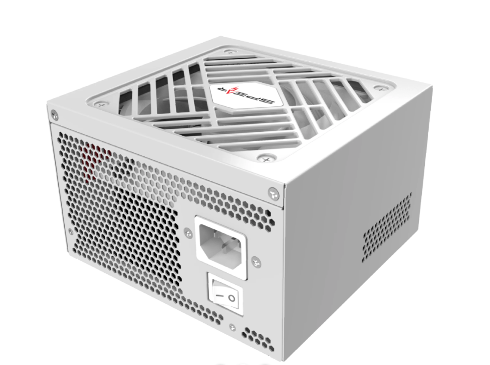 Spear PSU 800w +80 Bronze White | باور سبلاي 800 وات سبير ابيض