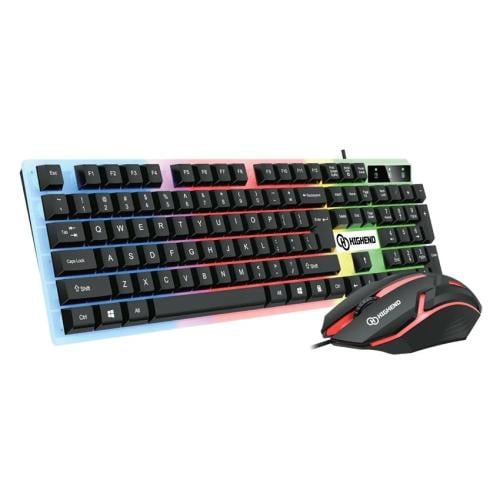 كومبو كيبورد ماوس كي ان 99 اسود KN 99 combo mouse...