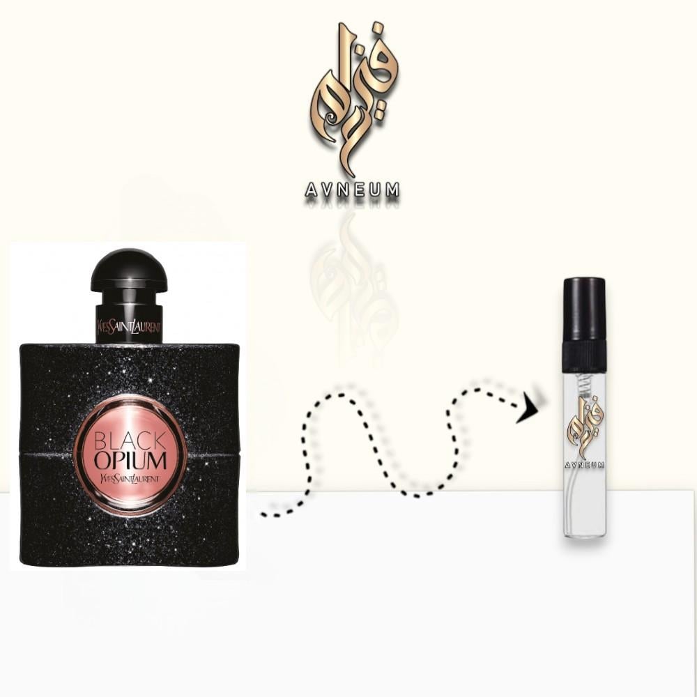 عينة عطر ايف سان لوران بلاك اوبيوم او دو بارفيوم
