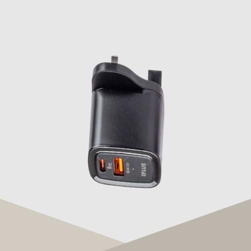 راس بيت 38 واط اسود من iPLUS