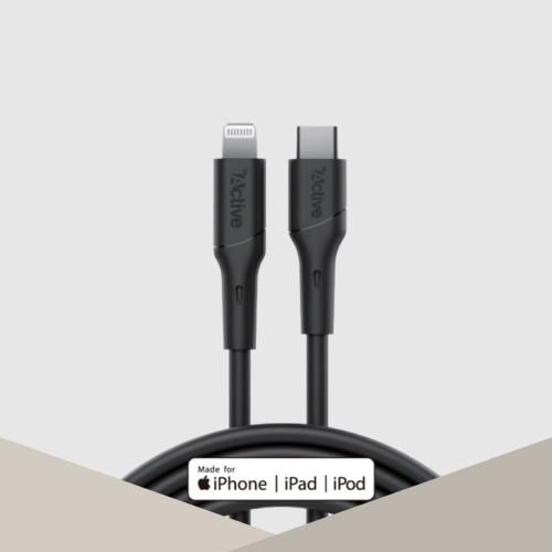 كيبل ايفون بي دي 2م من اكتف