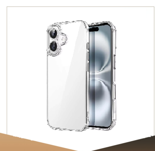 جراب سيلكون شفاف iPhone 17