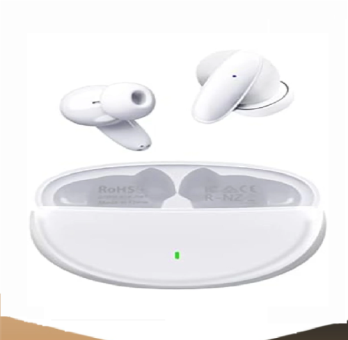 سماعة أذن لاسلكية ايرببودز ابيض من بروميت