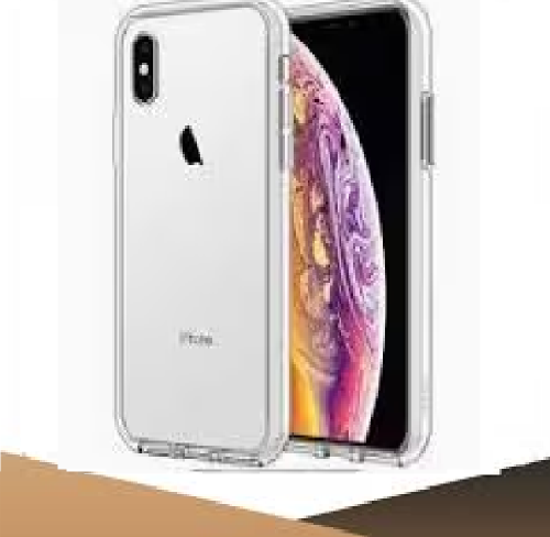 جراب سيلكون شفاف iPhone X