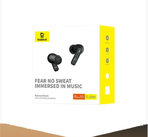 سماعة بلوتوث لاسلكية - اسود Bowie E20 من بيسوس