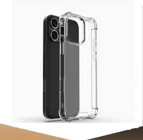 جراب سيلكون شفاف iPhone 16 Pro