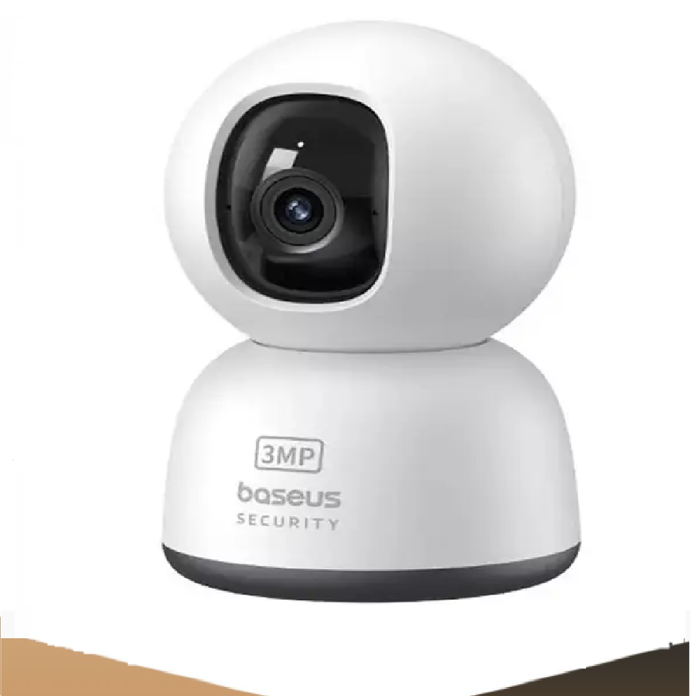 كاميرا مراقبة داخلية بيسوس - P1 Lite بدقة 2K و دوران 360 درجة - ابيض