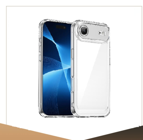 جراب سيلكون شفاف iPhone 17 Air